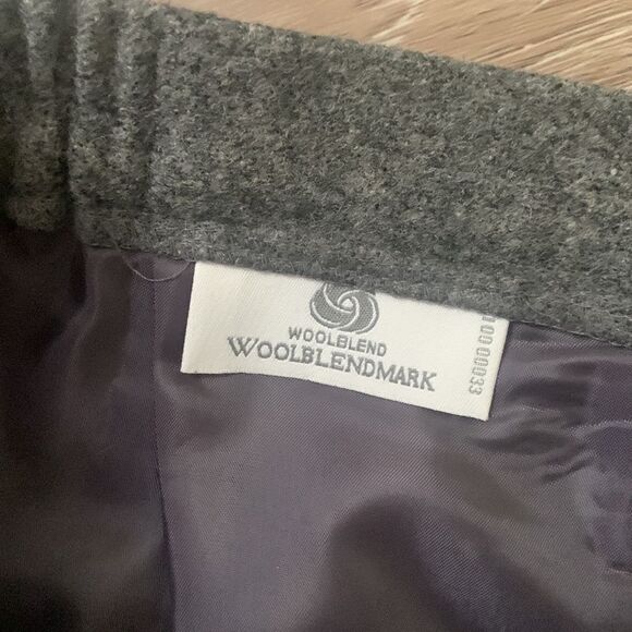 NWT Woolblend requirements pencil skirt front slit size 14 ❤️ - Picture 6 of 16
